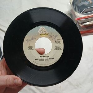 vinyl single record of the song "A Woman Needs Love (Just Like You Do)" by Ray P